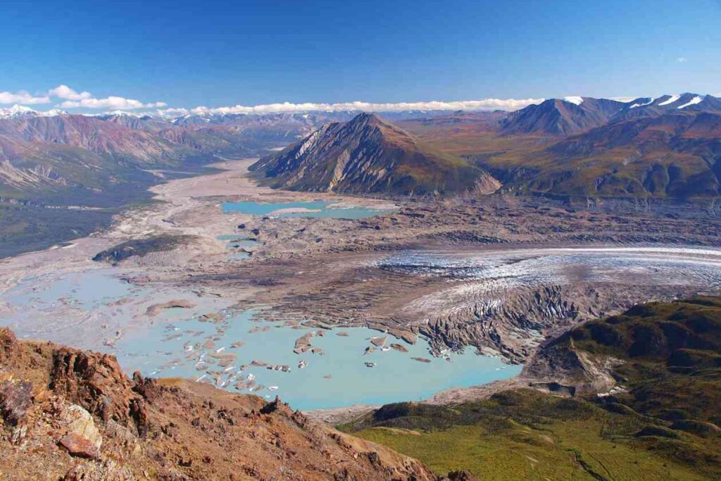 Kluane NP from Observation Mountain