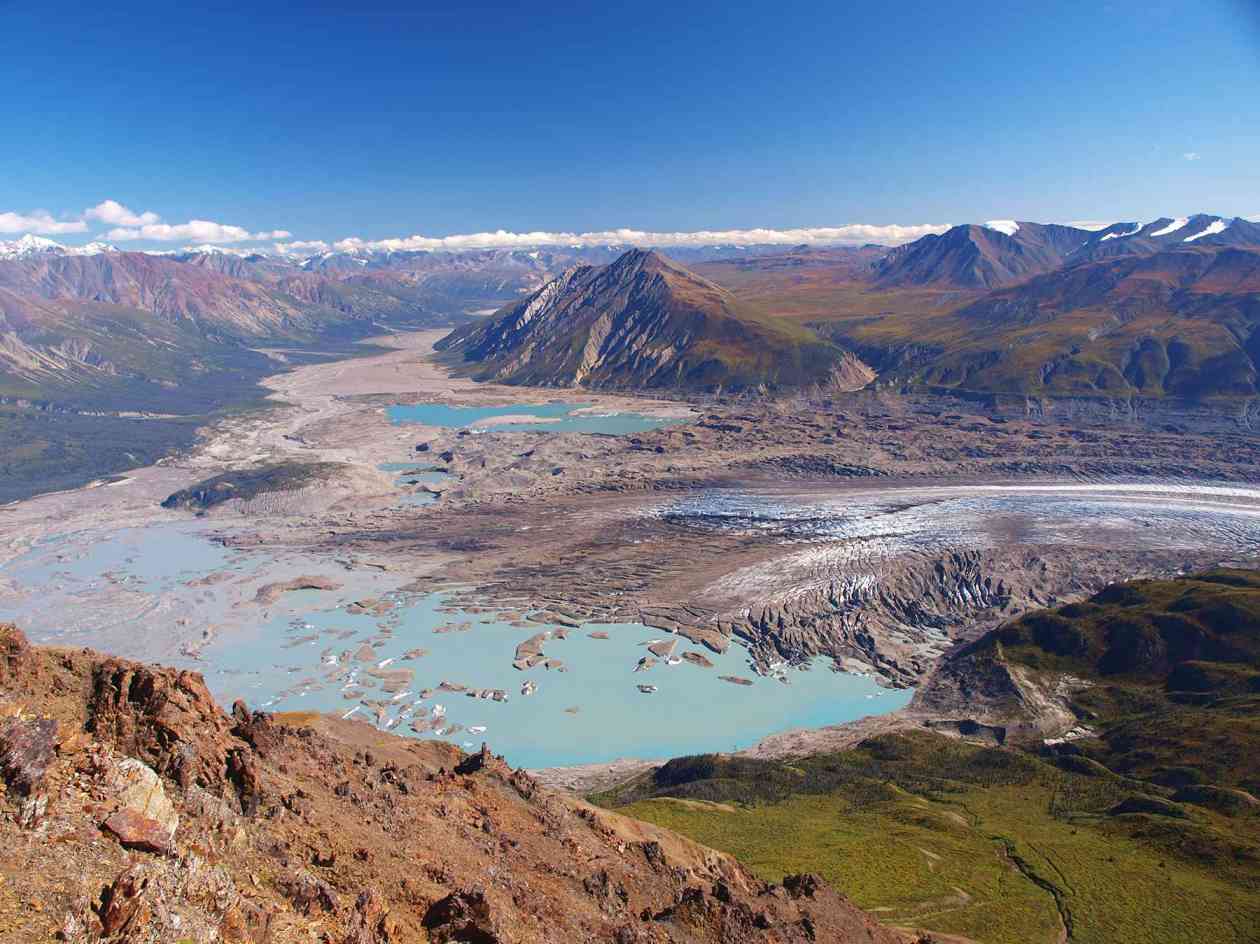 Kluane NP from Observation Mountain