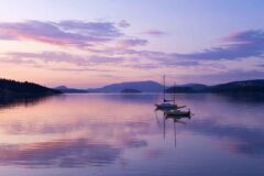 Sunset at San Juan Islands