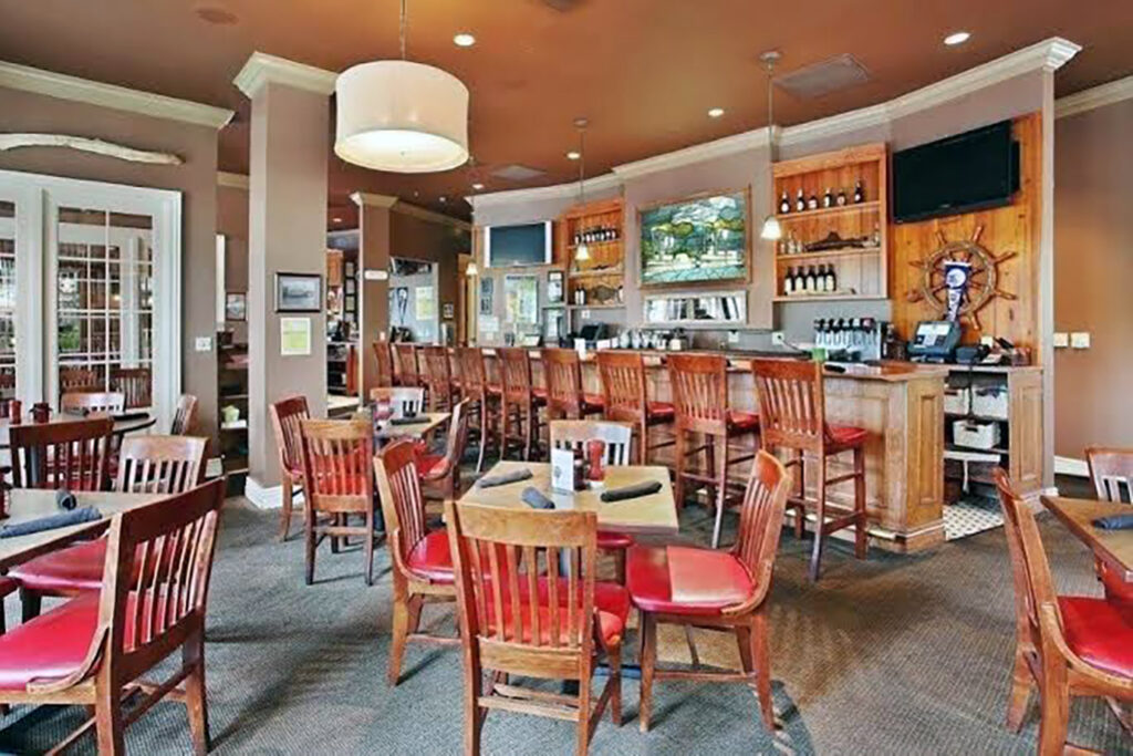 Hotel dining area