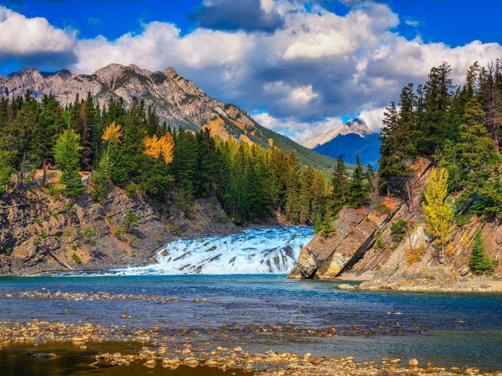 Bow Falls, Alberta