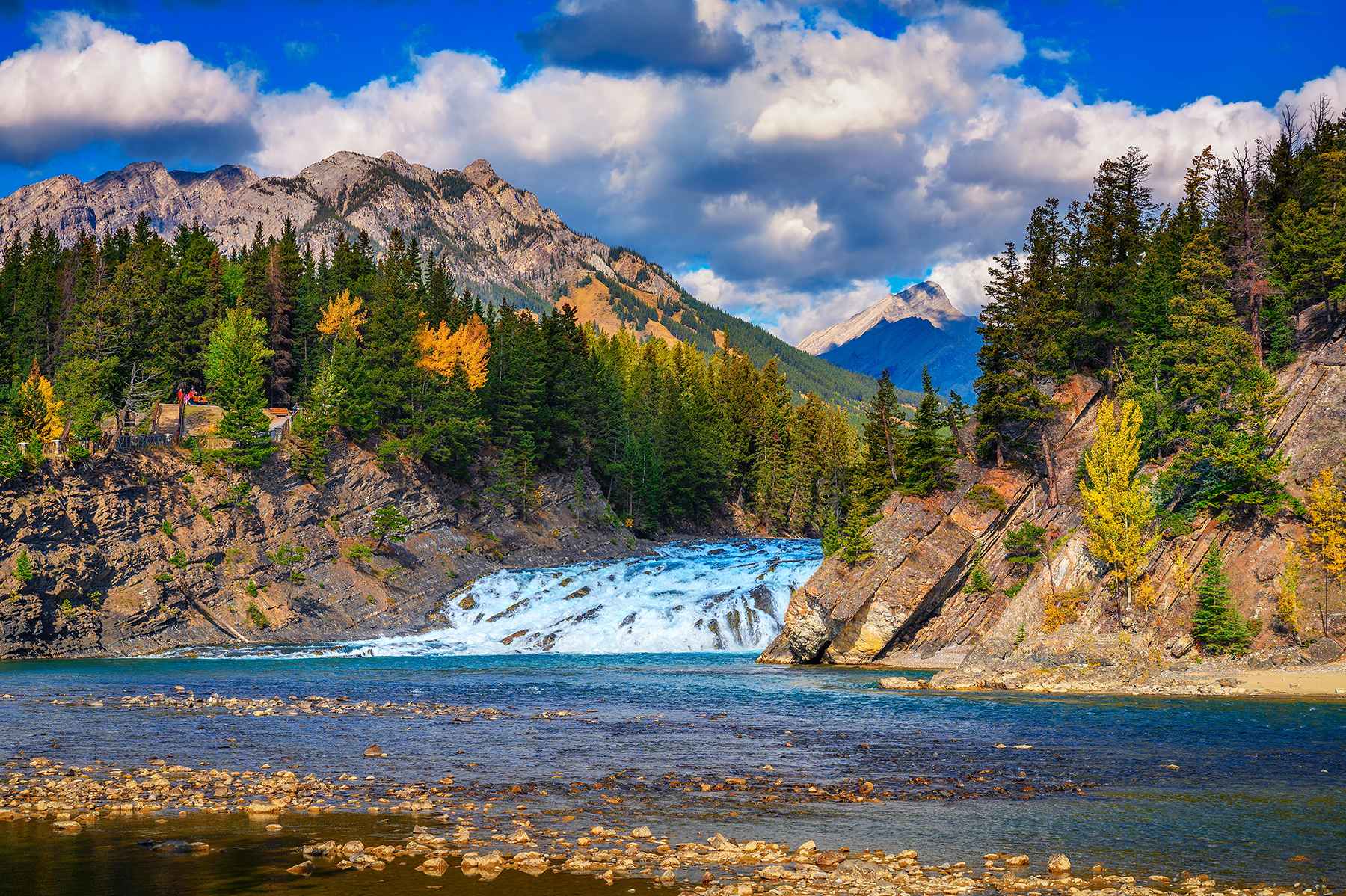 Bow Falls, Alberta