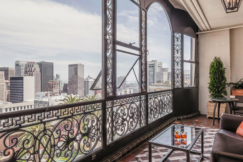 USA_California_Fairmont San Francisco_Balcony