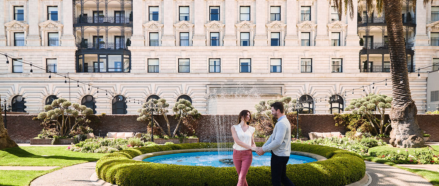 USA_California_Fairmont San Francisco_Courtyard