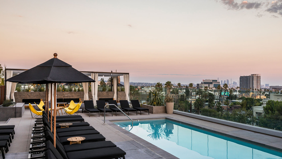 USA_California_Kimpton Everly Hotel_Rooftop pool