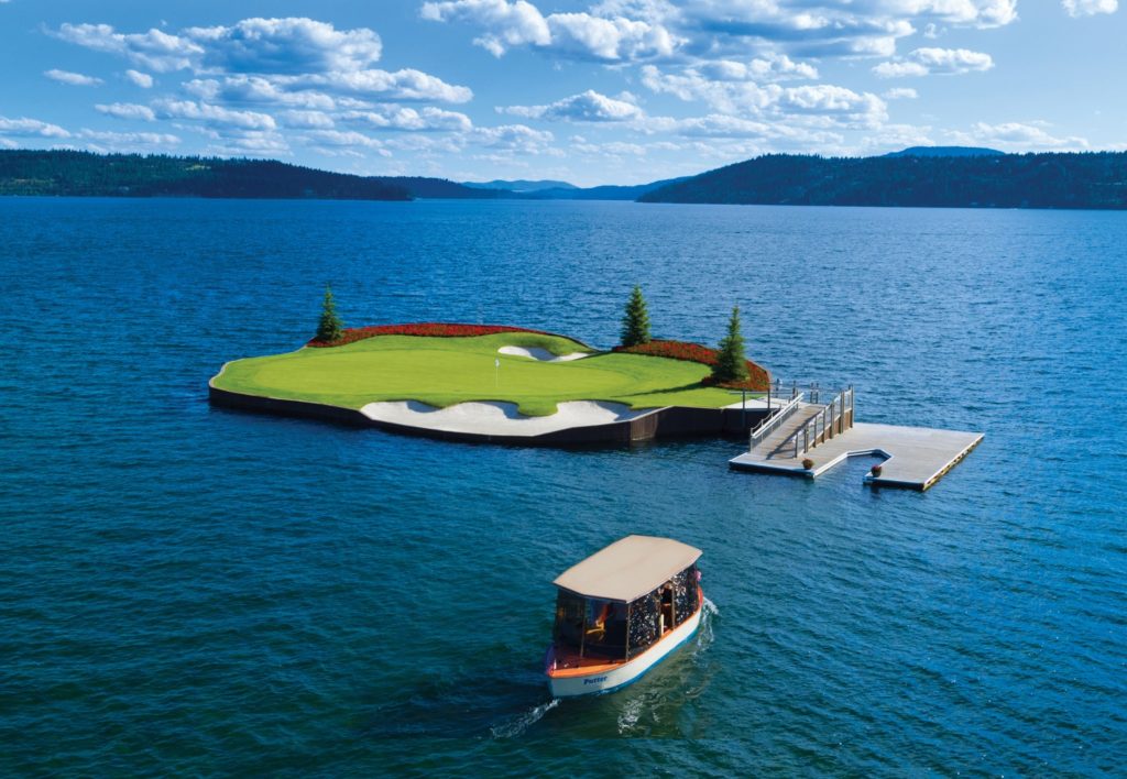 USA_Idaho_Coeur D’alene resort_Golf Course