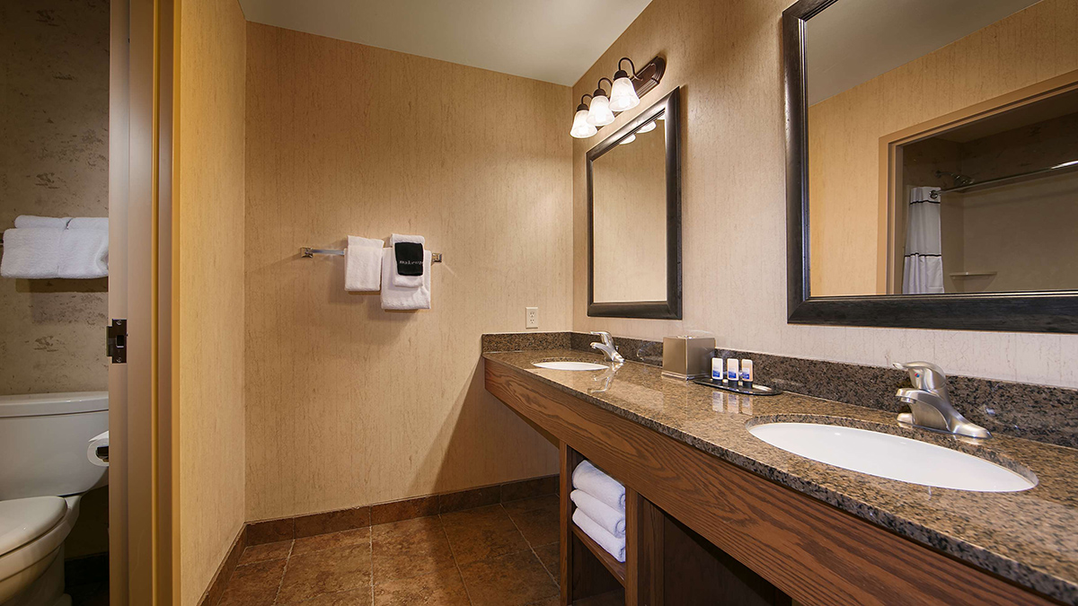 USA_Utah_Best Western Bryce Canyon Hotel_Bathroom