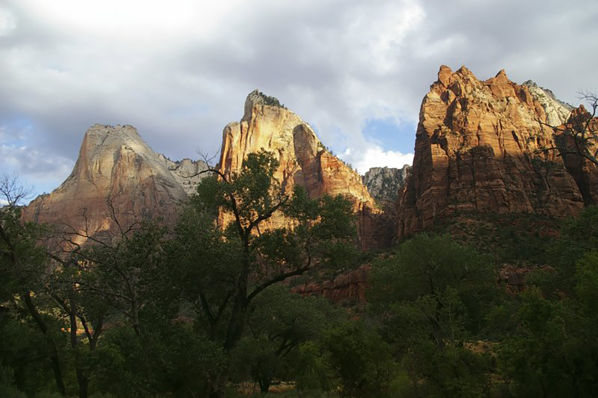 USA_Utah_Zion National Park Lodge_View from lodge