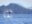 Seascape with Whale tail. The humpback whale (Megaptera novaeangliae) tail dripping with water in Knight Inlet, Vancouver Island, BC