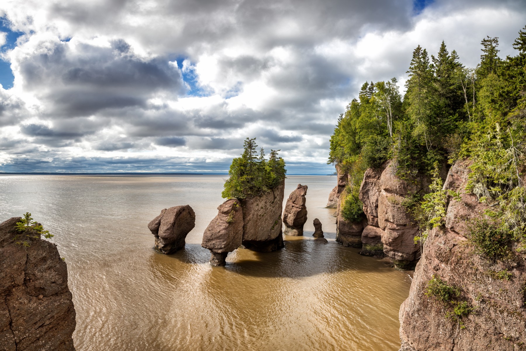 Hopewell Rocks on the Guided Bay of Fundy Day Tour