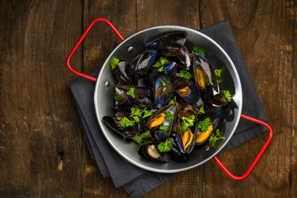 Mussels on the Wild Island Kitchen, Twillingate