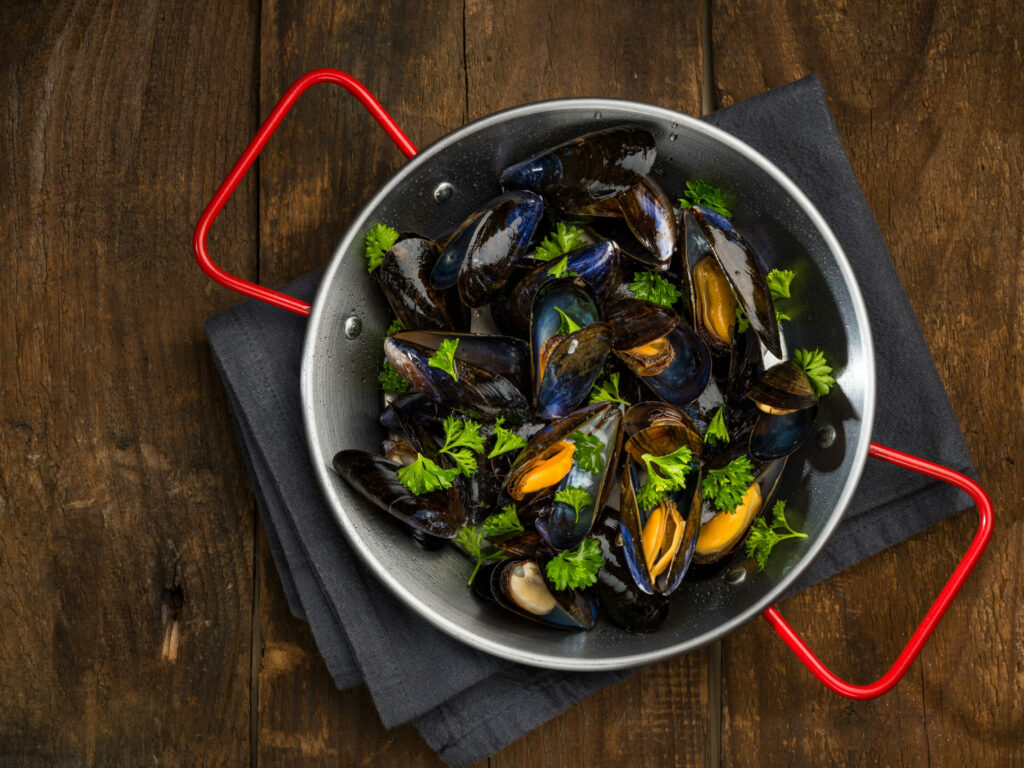 Mussels on the Wild Island Kitchen, Twillingate