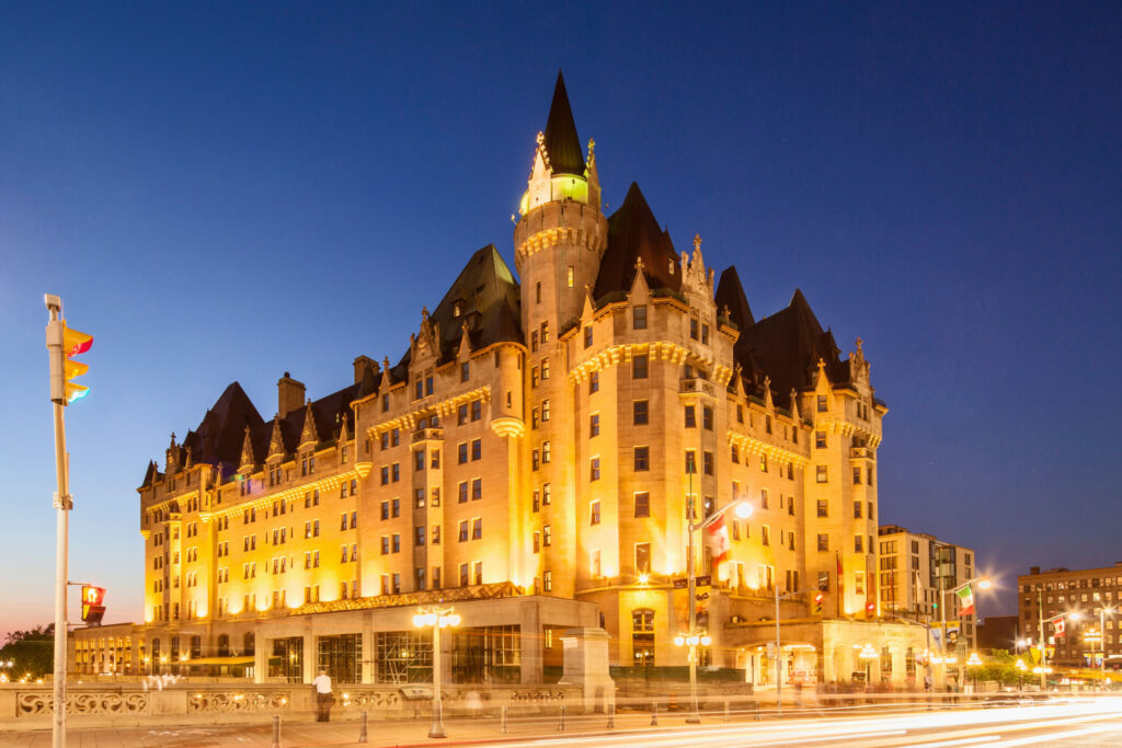 Fairmont Chateau Laurier in Ottawa, Ontario