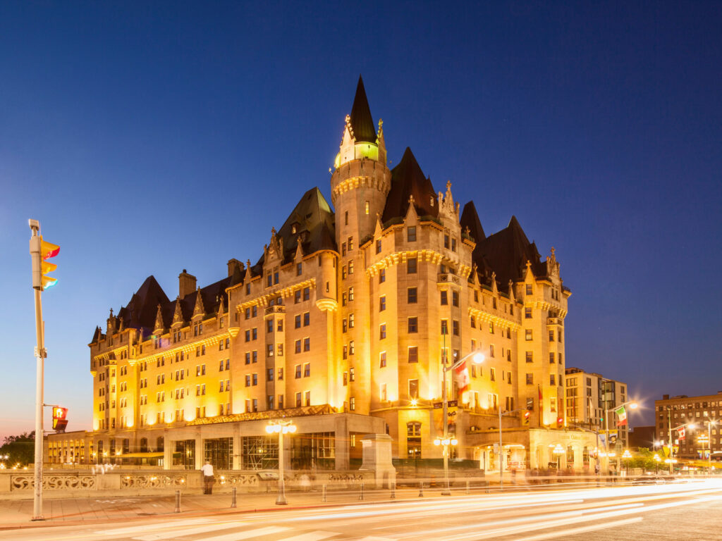 Fairmont Chateau Laurier in Ottawa, Ontario