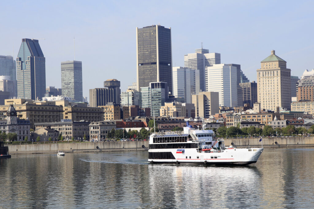 Montreal skyline, Quebec