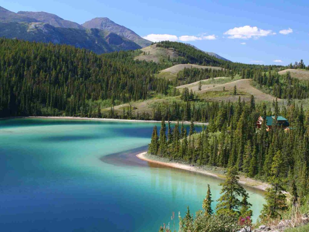 Emerald Lake, Yukon Territory