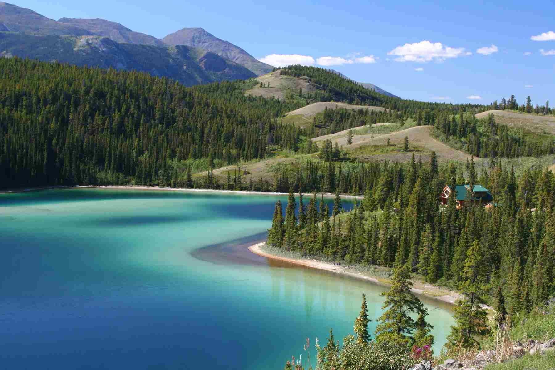 Emerald Lake, Yukon Territory