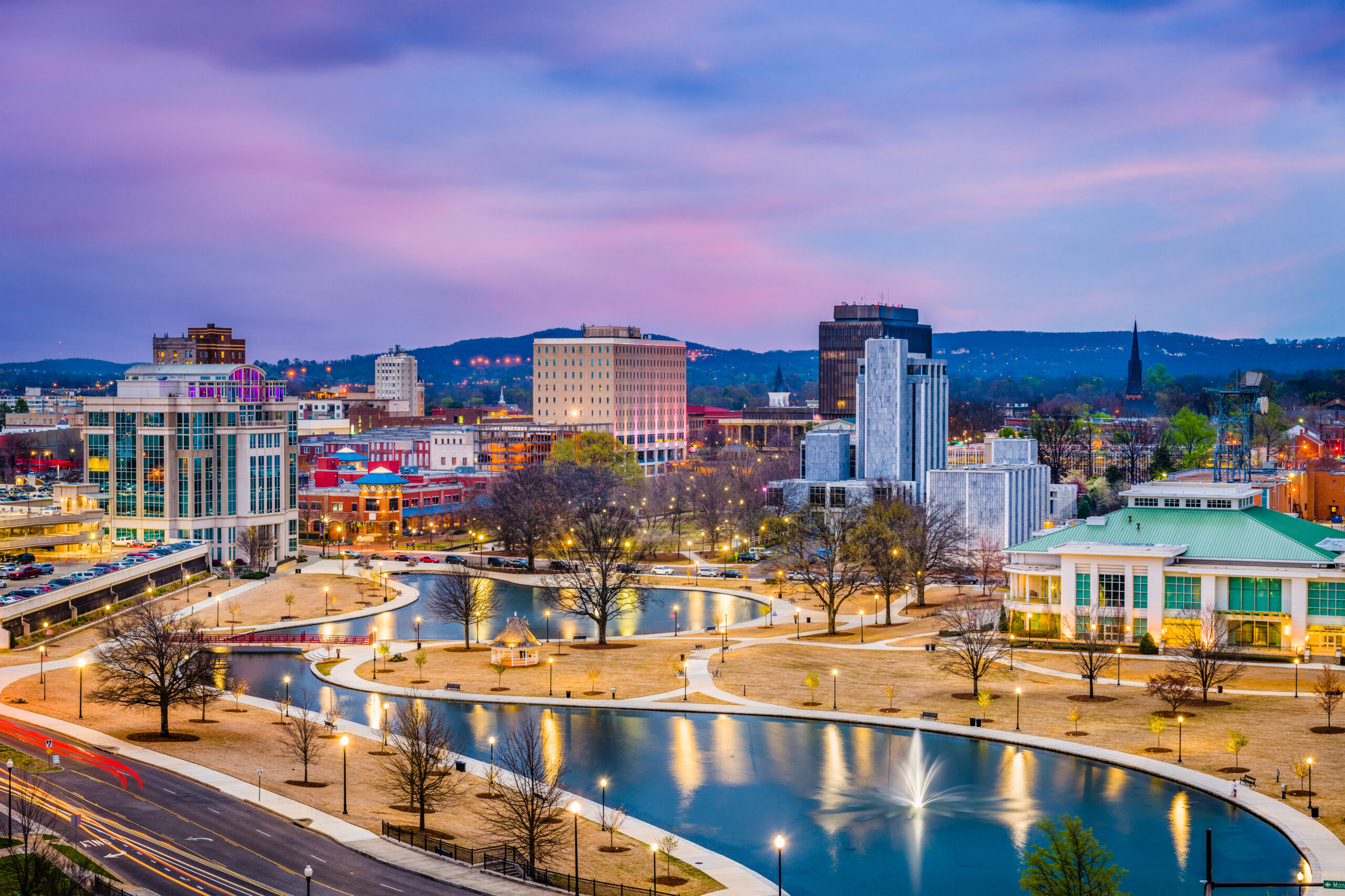 Skyline of Huntsville, Alabama