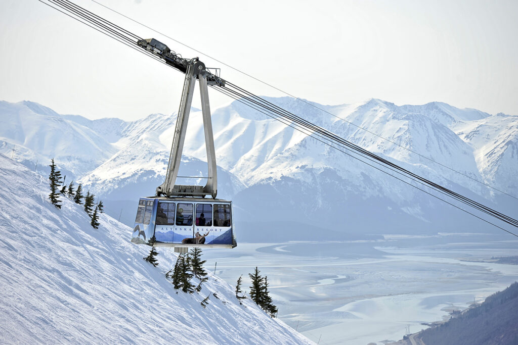 USA_Alaska_Alyeska Resort_Aerial Tram