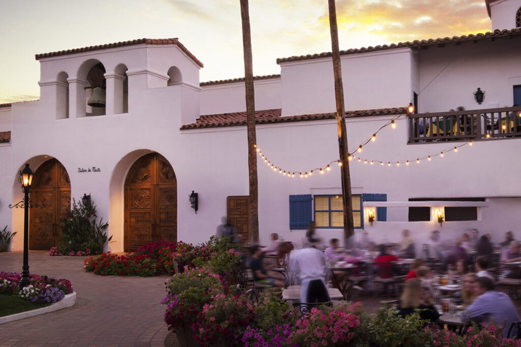 Hotel Exterior and Dining