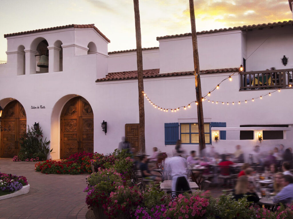 Hotel Exterior and Dining