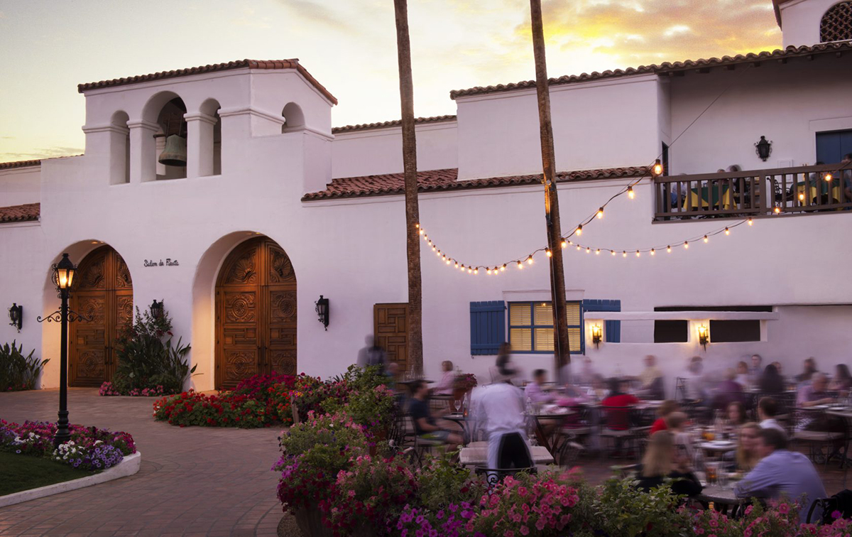 Hotel Exterior and Dining