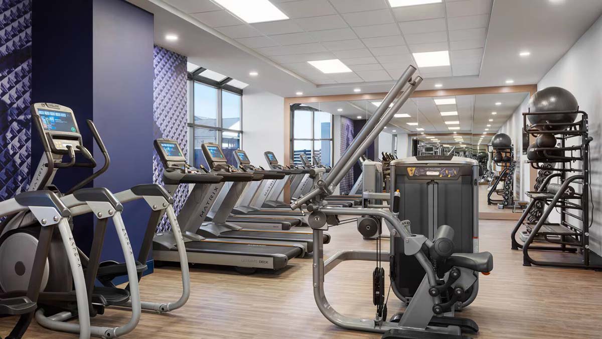 Hotel fitness centre