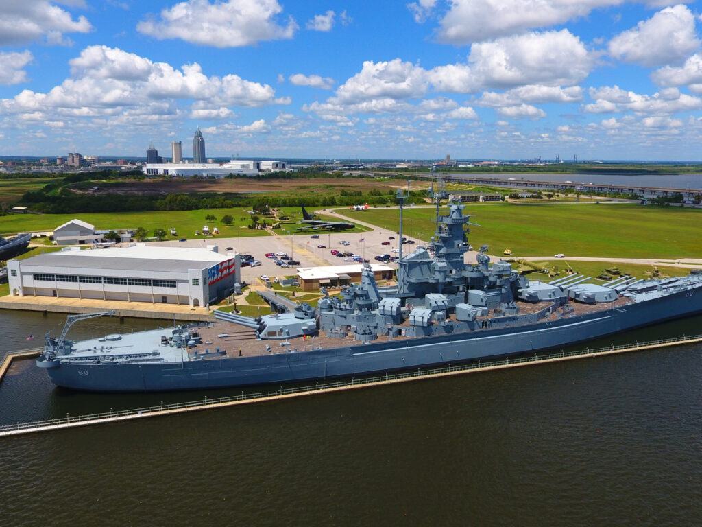 USS Alabama battleship