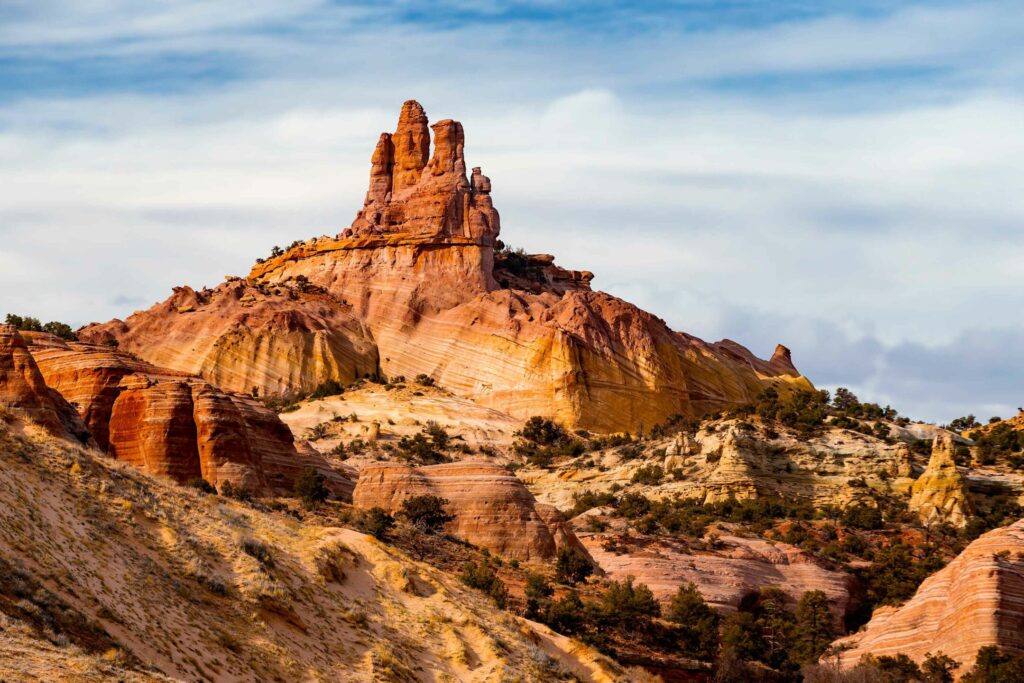 Church Rock formation in Gallup