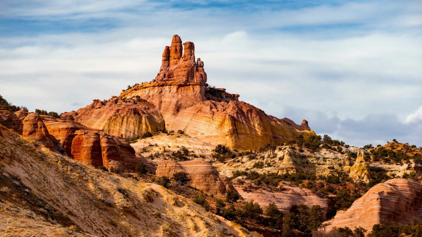 Church Rock formation in Gallup