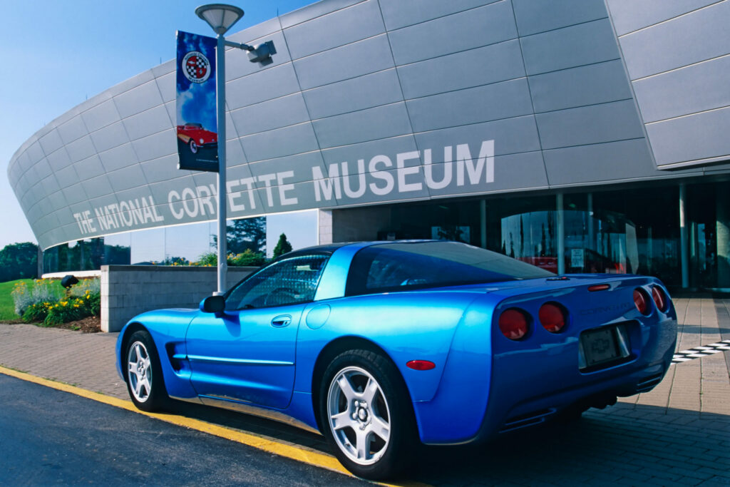 The National Corvette Museum in Bowling Green, Kentucky