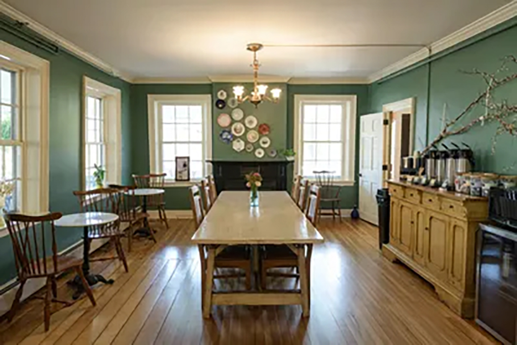 Hotel breakfast room