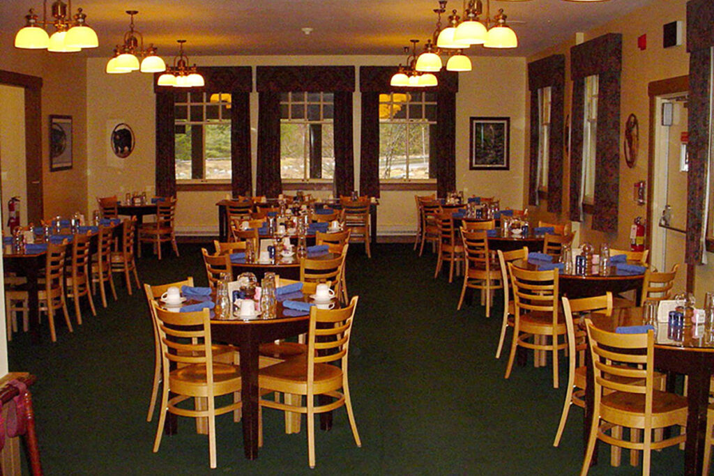 Hotel dining room