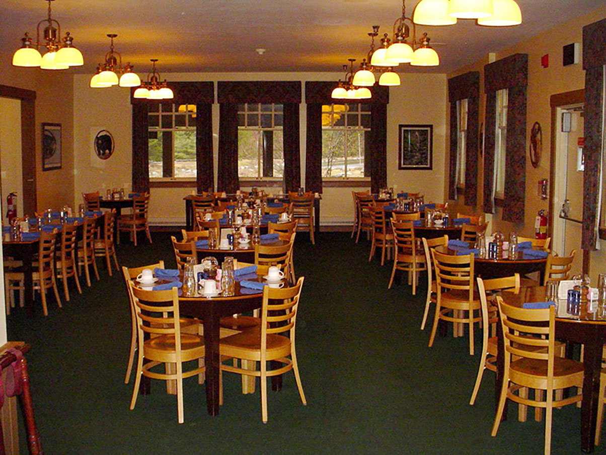 Hotel dining room