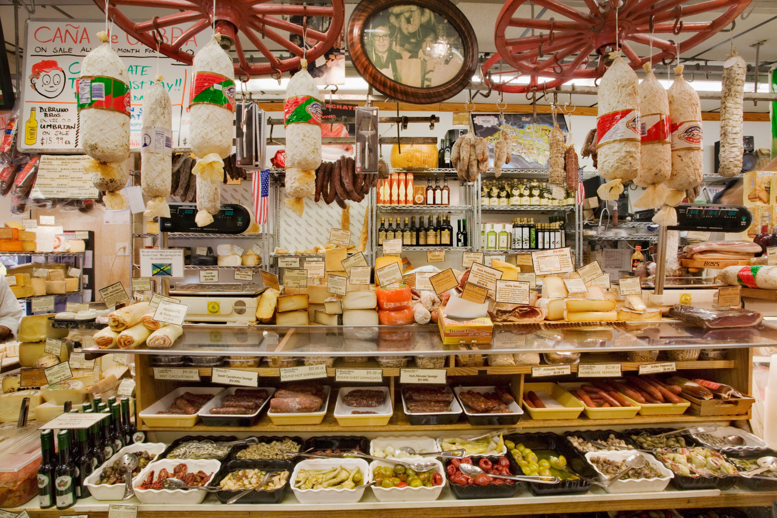 Italian Market in Philadelphia