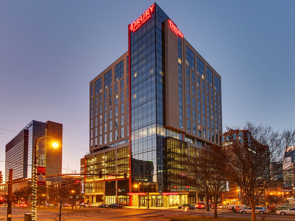 USA_Tennessee_Drury Plaza Hotel Nashville Downtown_Exterior