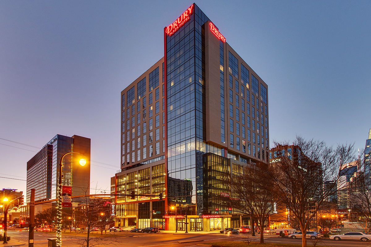 USA_Tennessee_Drury Plaza Hotel Nashville Downtown_Exterior