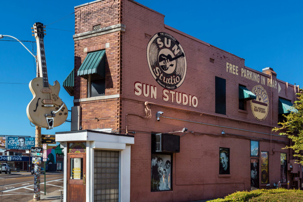 Sun Studio in Memphis, Tennessee