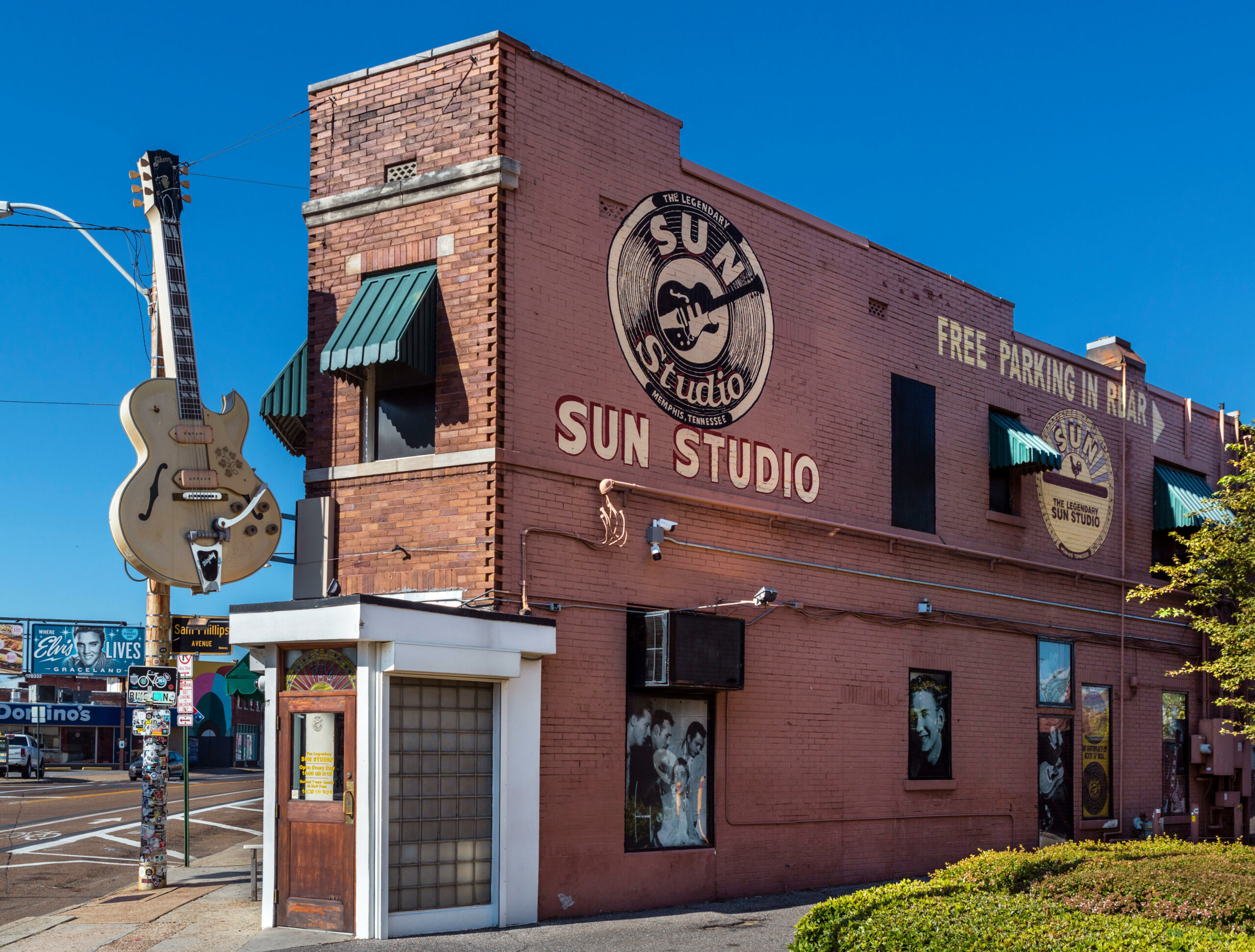 Sun Studio in Memphis, Tennessee