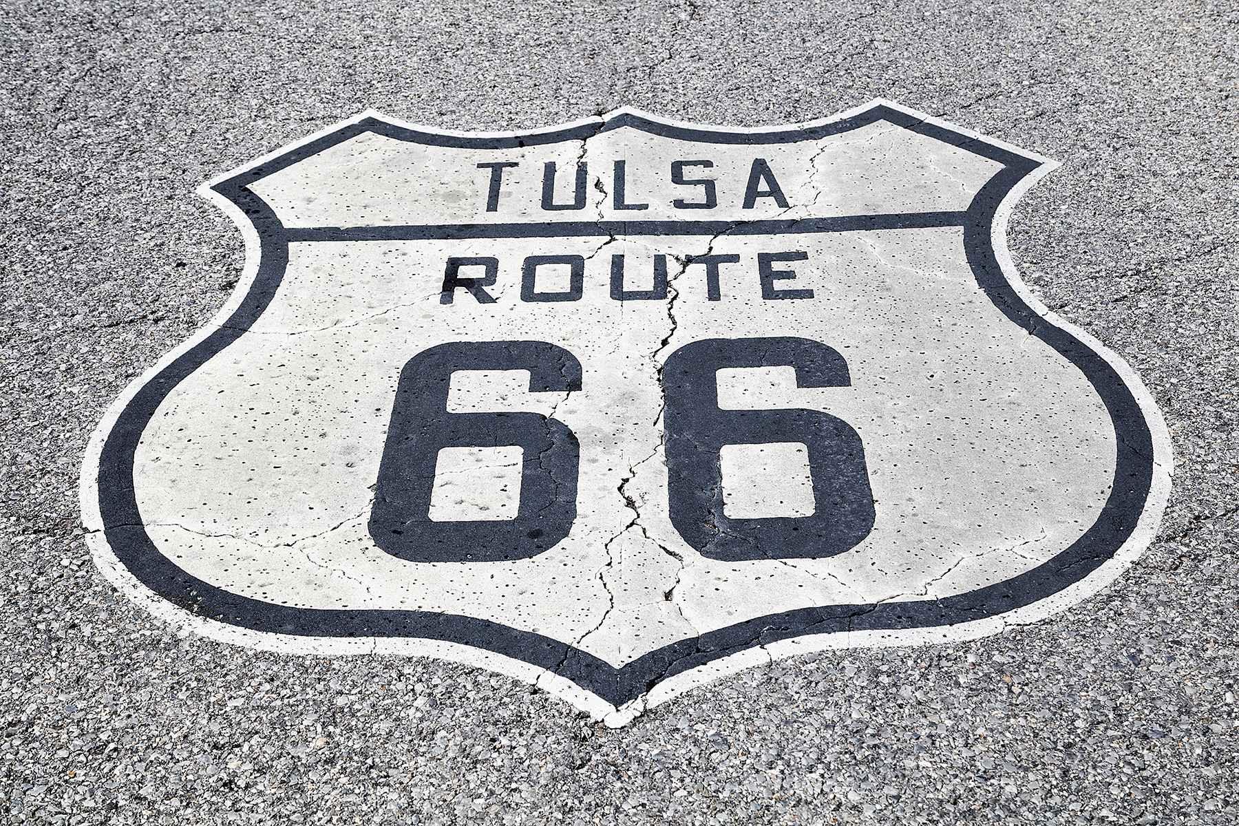 Route 66 sign Tulsa