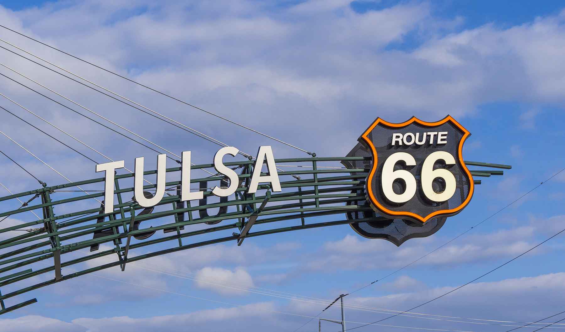 Route 66 gate Tulsa