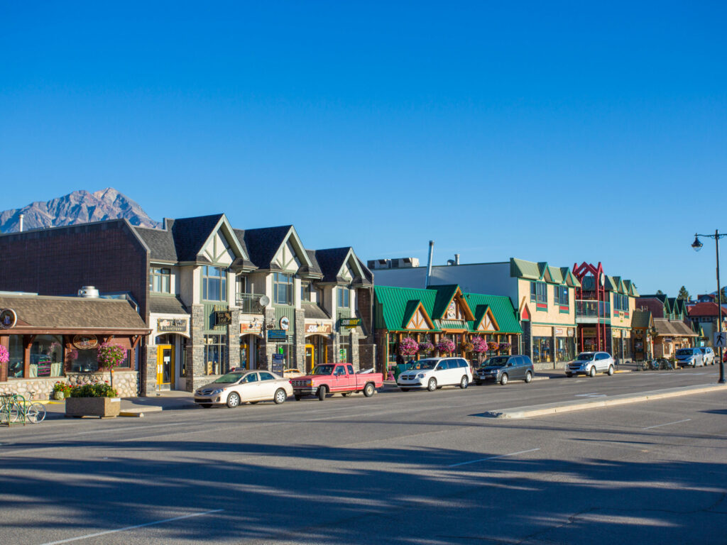 Downtown Jasper, Alberta