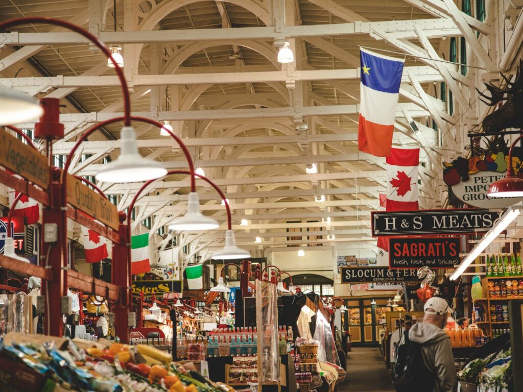 Saint John City Market in Saint John, New Brunswick