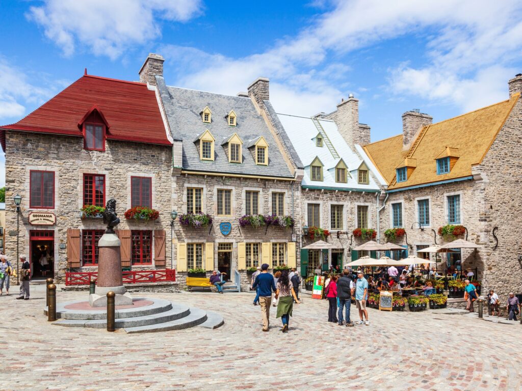 Place Royale in Quebec City, Canada