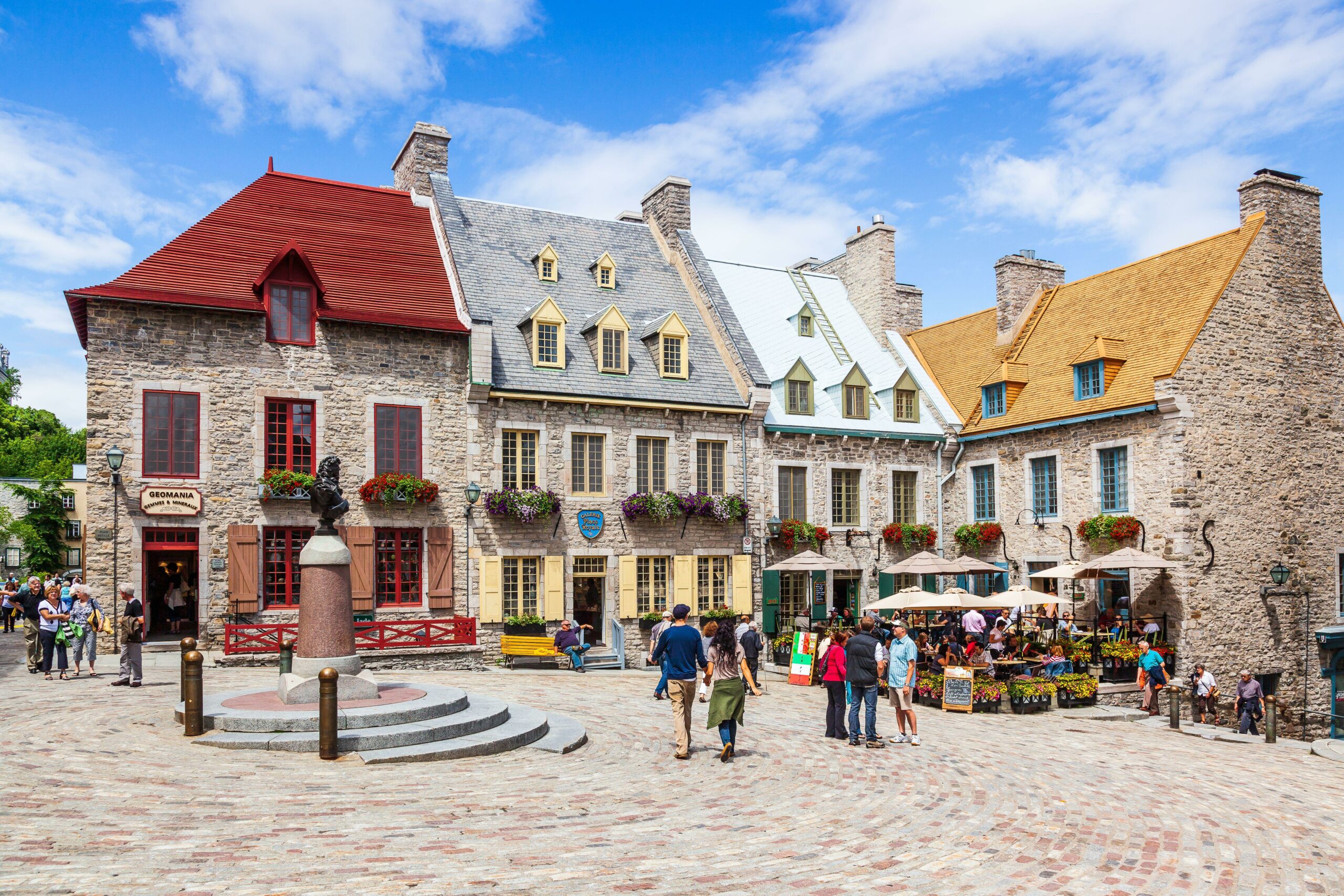 Place Royale in Quebec City, Canada