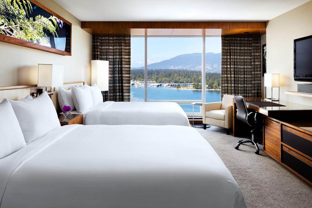 Fairmont Pacific Rim room