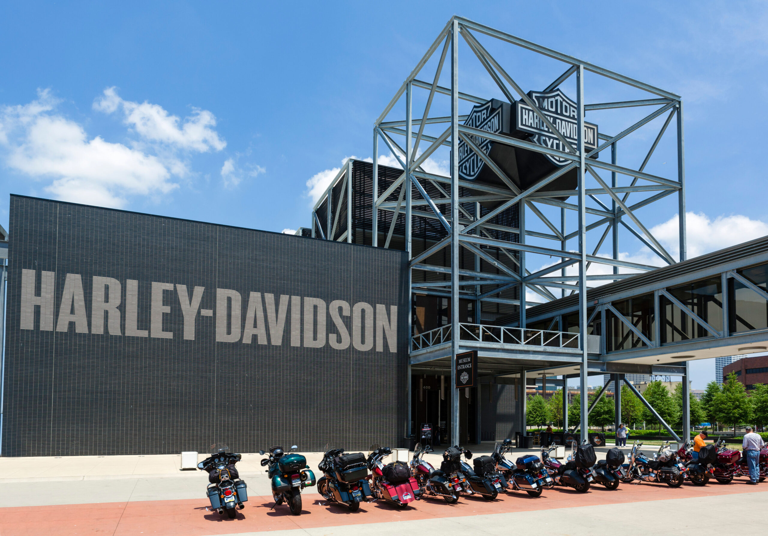 Harley Davidson Museum in Milwaukee, Wisconsin