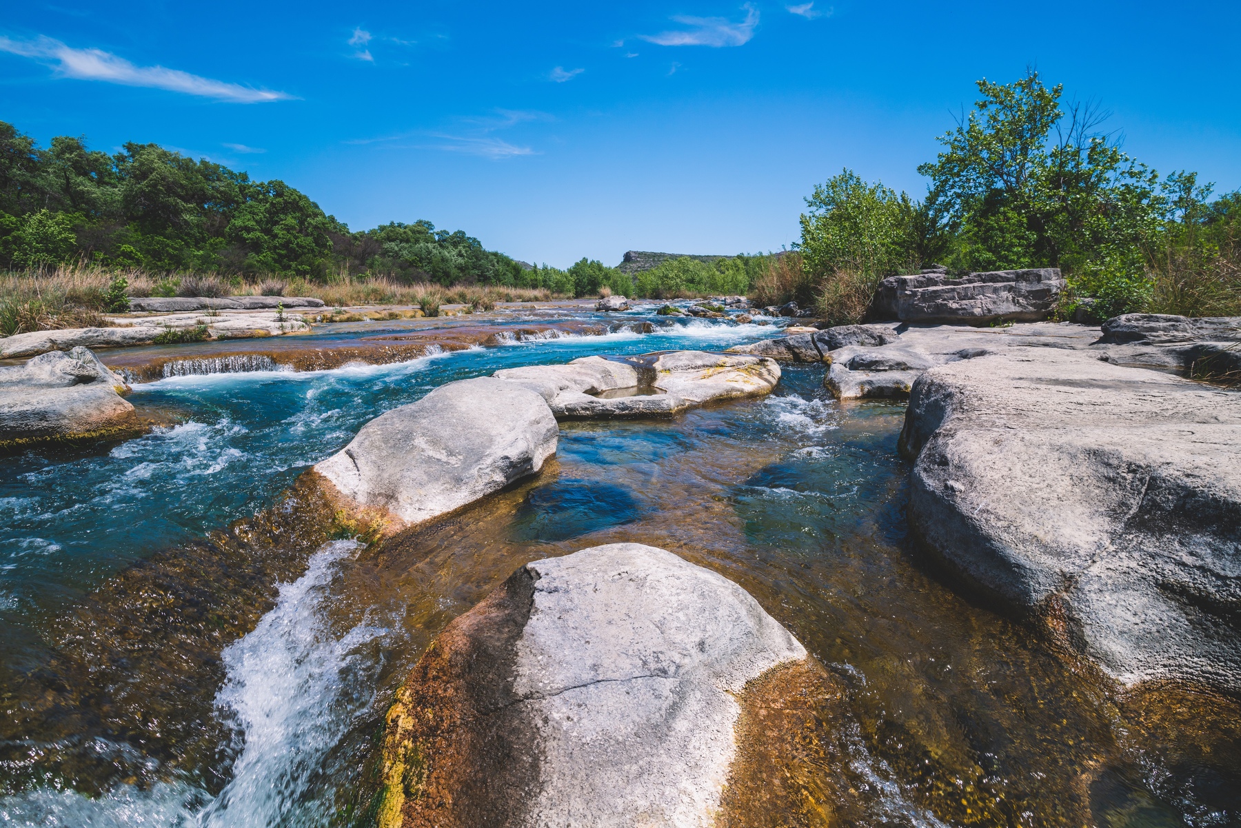 A beautiful view of the Devil's River in the heart of Texas