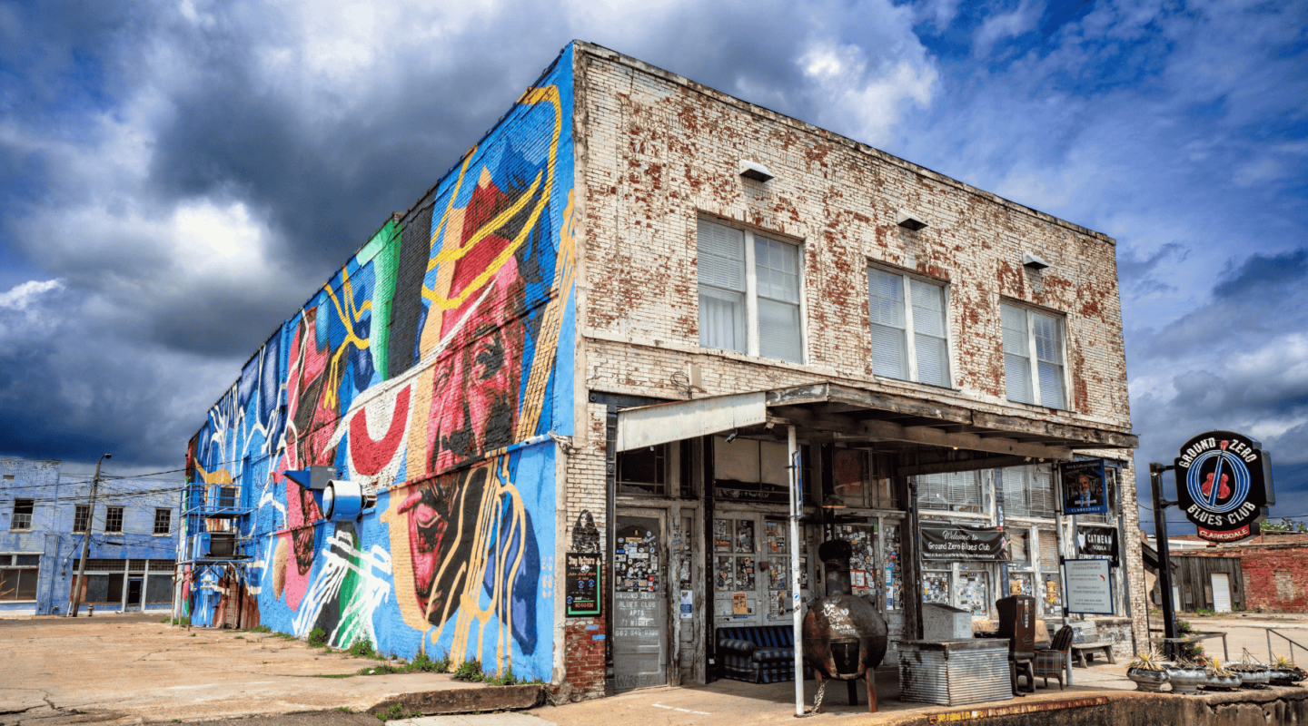 Ground Zero Blues Club in Clarksdale, Mississippi