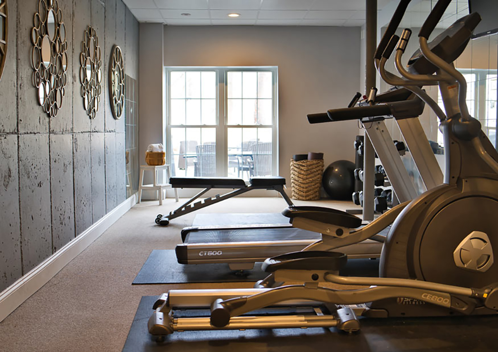 Hotel fitness centre